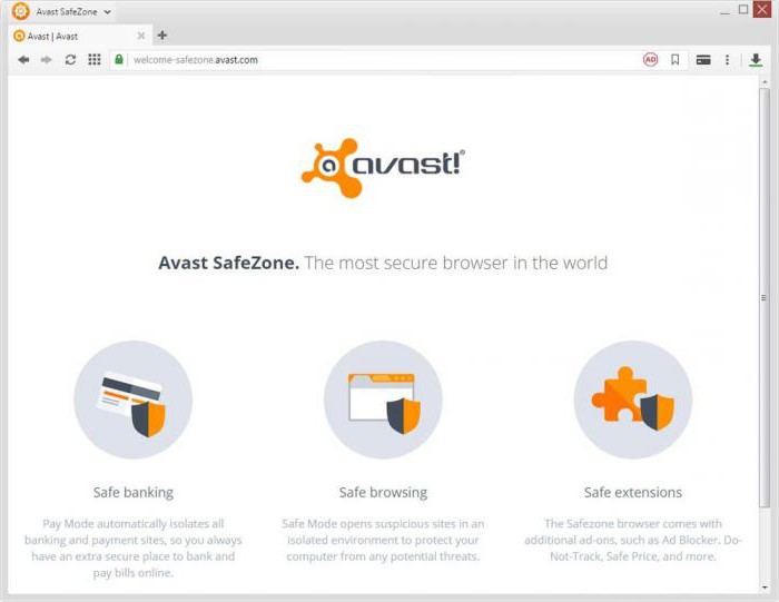 как удалить avast safezone browser 