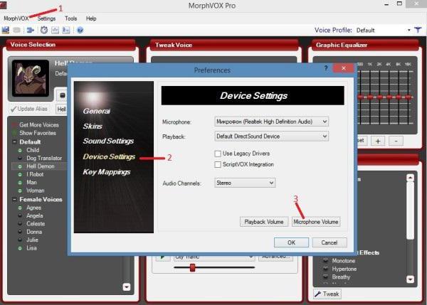 как пользоваться программой morphvox pro 