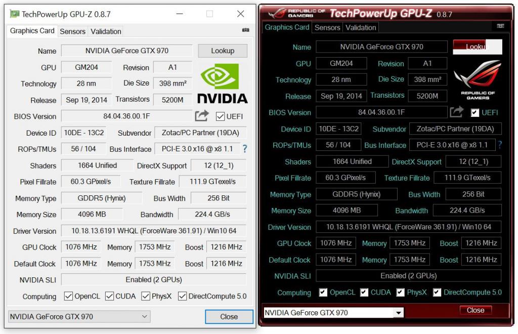 Программа GPU-Z