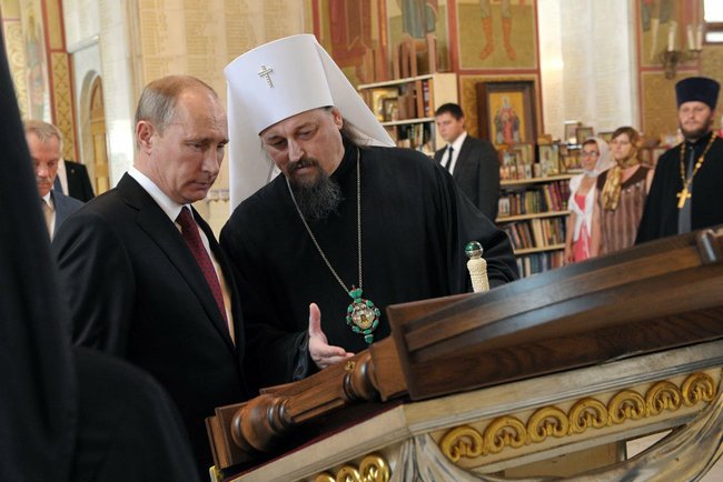 Президент Путин и отец Иоанн