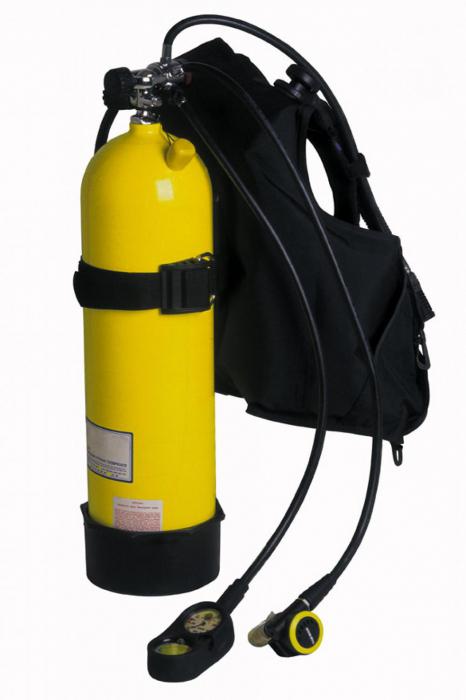 портативный аппарат для дыхания под водой