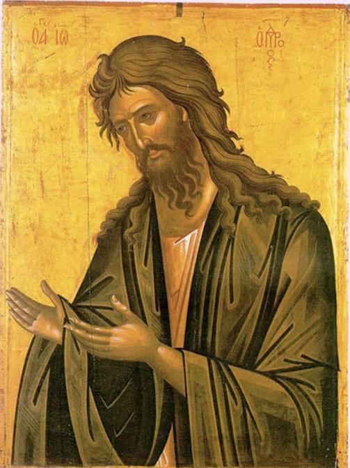 икона иоанна крестителя