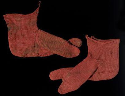 история вязания носков