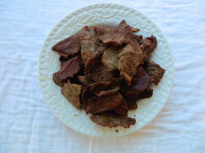 салат корейский огурцы с мясом 