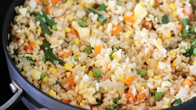 Рис с овощами: гарнир к мясу