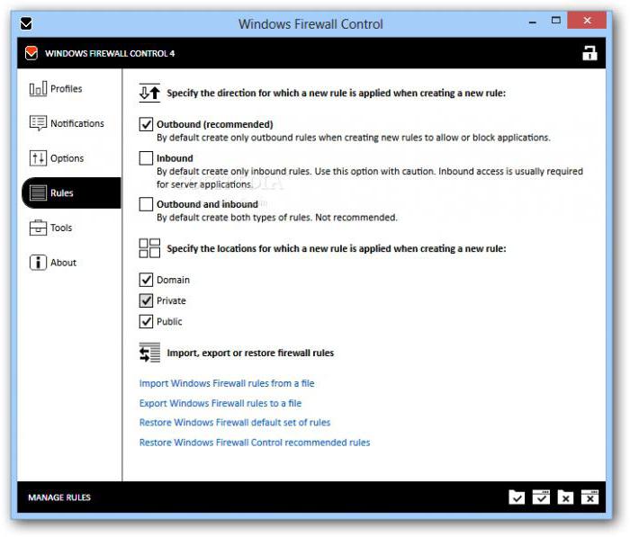 windows 10 firewall control