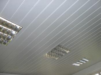 алюминиевые потолочные панели 