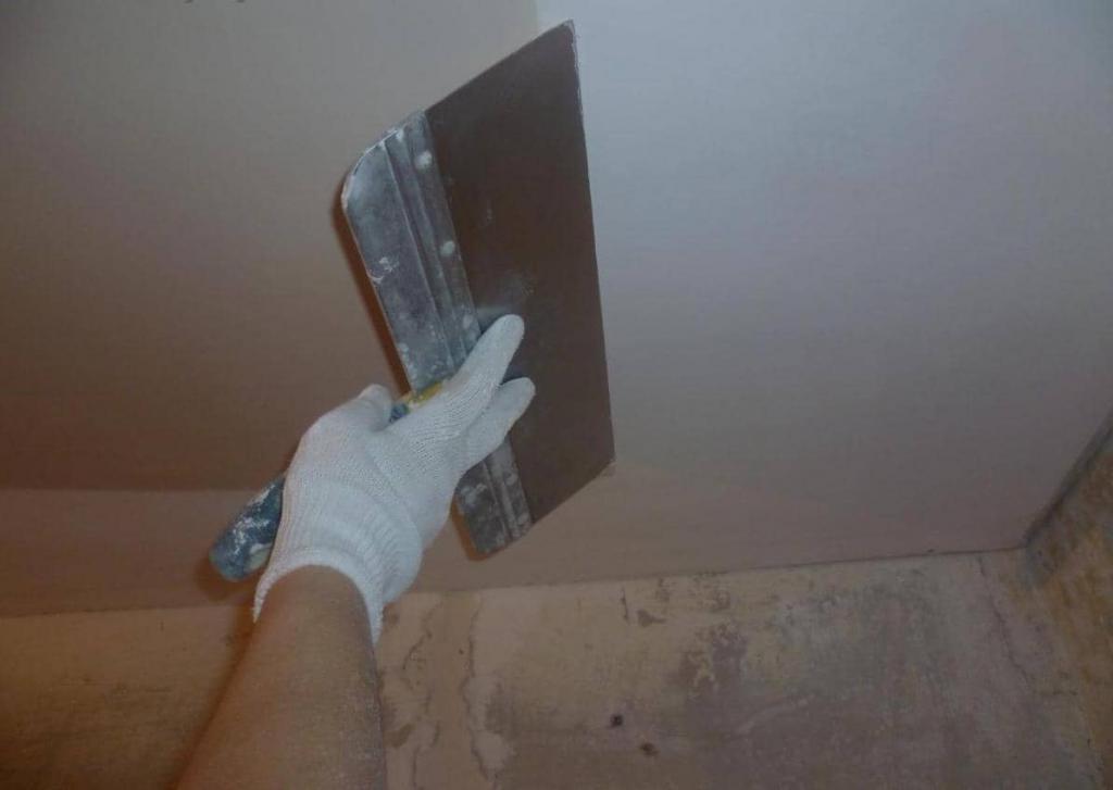 подготовка потолка под водоэмульсионную покраску