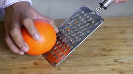 Как с апельсина снять цедру в домашних условиях