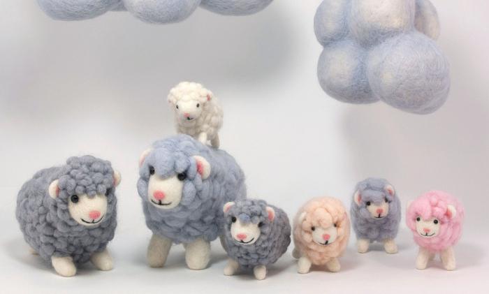 валяние овечки символ 2015 