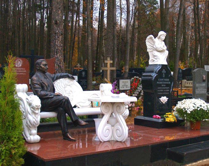 могилы на троекуровском кладбище