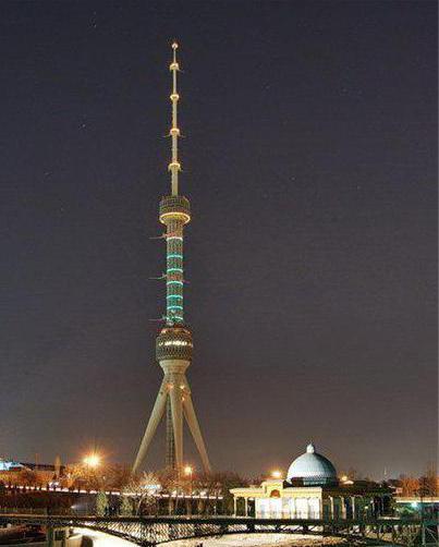 Высота Ташкентской телебашни