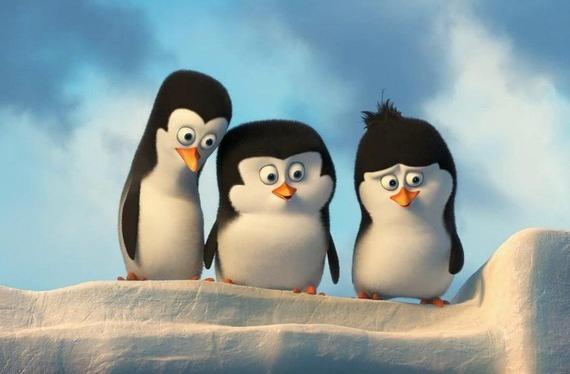 ''Мадагаскар'' три пингвина