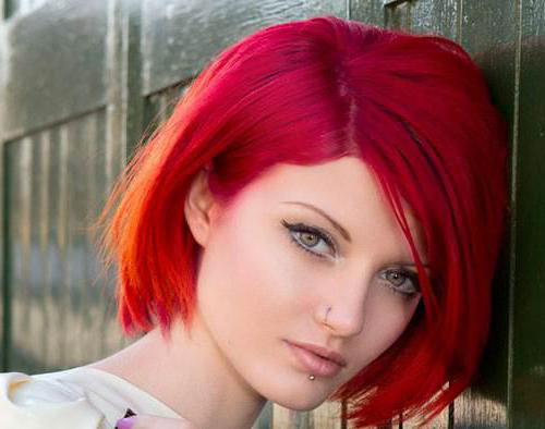 Ярко-рыжий цвет волос: кому идет и как покрасить? Короткие рыжие волосы