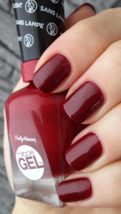 Sally Hansen Gel Miracle: отзывы, инструкция и фото