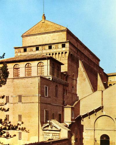 Сикстинская капелла в Ватикане