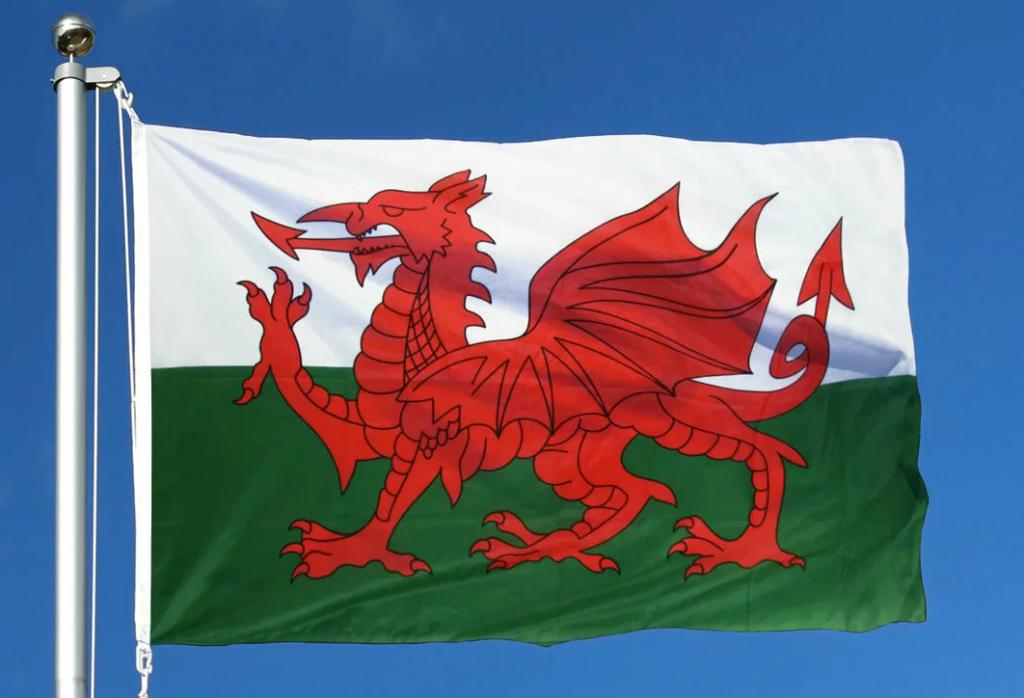 флаг уэльса