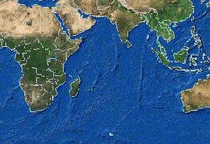 средняя глубина индийского океана