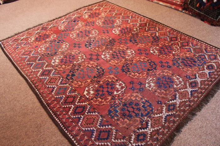 туркменские ковры ручной работы