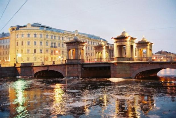 Каменный мост Санкт-Петербург