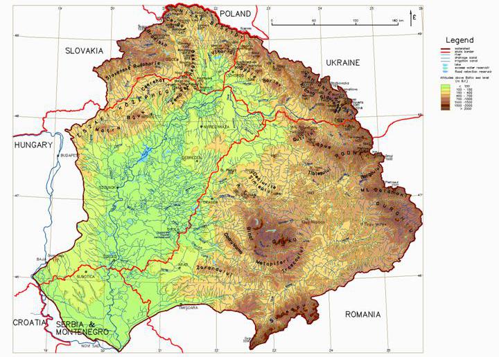 Где находится река Тисса