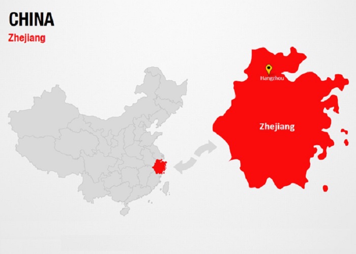 Zhejiang, Китай: разница во времени