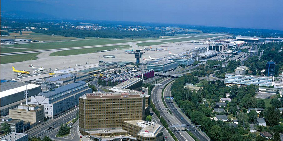 В каких городах аэропорты в Швейцарии: Женева