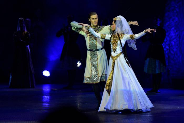 грузинский народный танец 