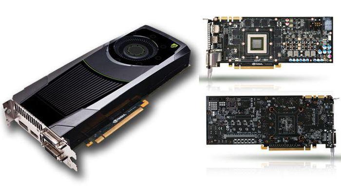 видеокарта nVidia GeForce GTX 680 характеристики 