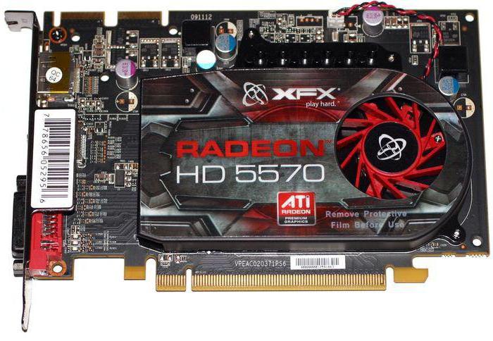 ATI Radeon HD 5570 технические характеристики 