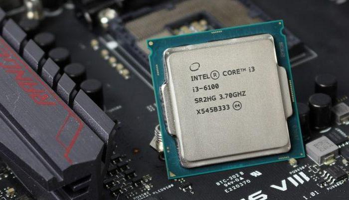 процессор Intel Core i3-6100 тесты 