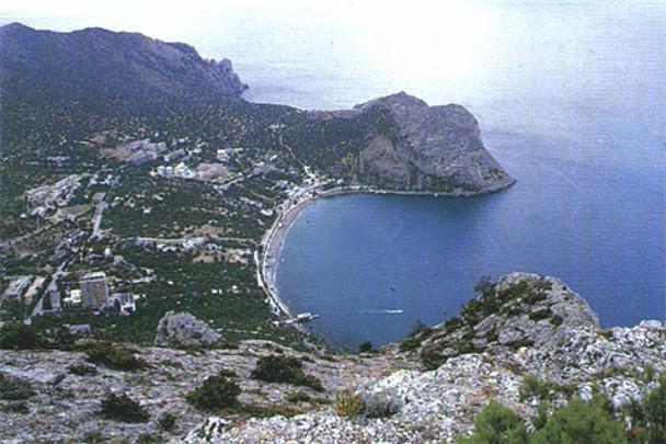 береговая линия черного моря