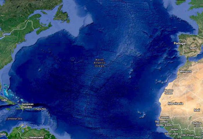 сравнительная характеристика атлантического океана