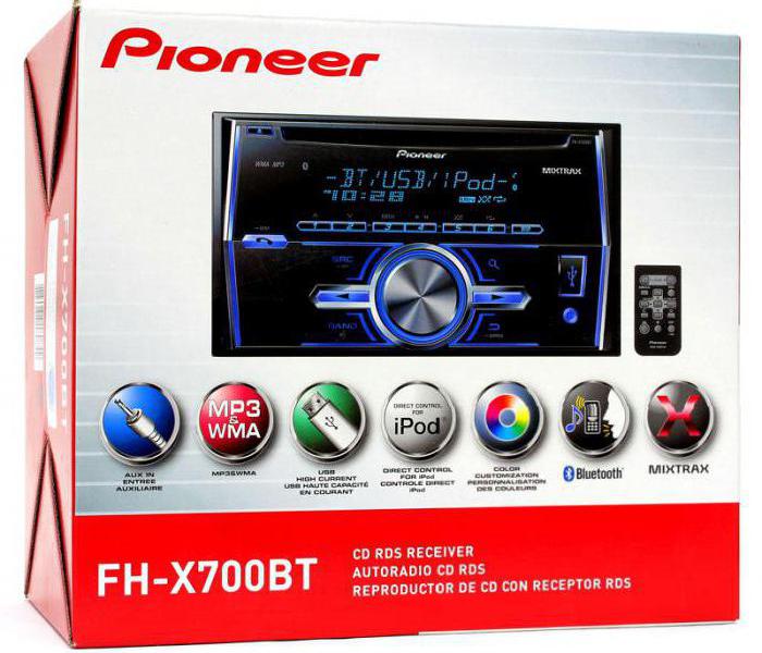pioneer fh x700bt