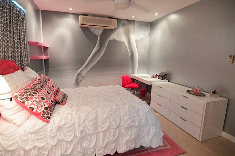 Фото современного дизайна комнаты девушки