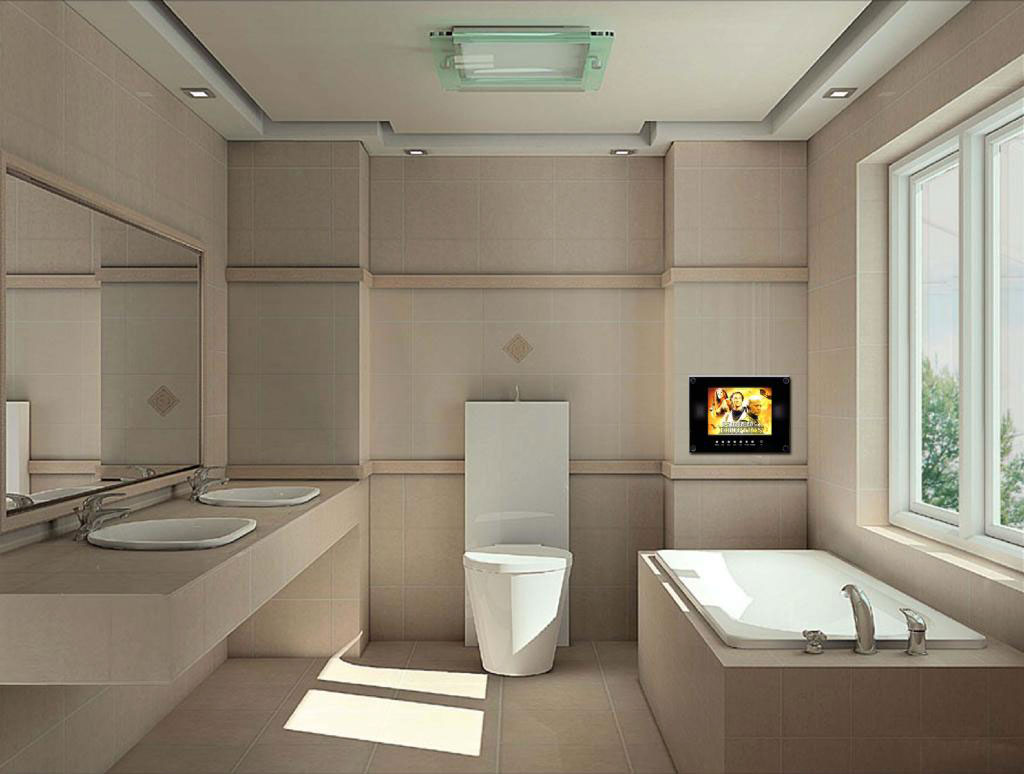 современный интерьер ванной комнаты фото