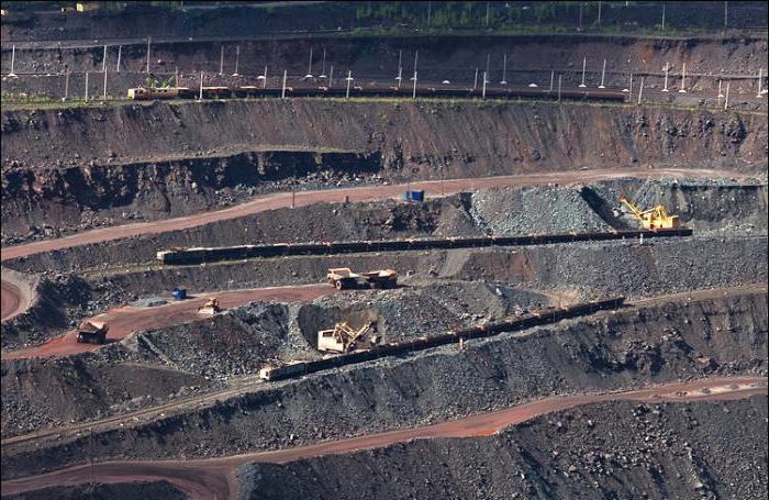 самое крупное месторождение железной руды в россии