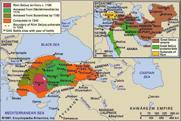 турки сельджуки история