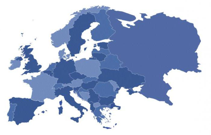 субрегионы европы