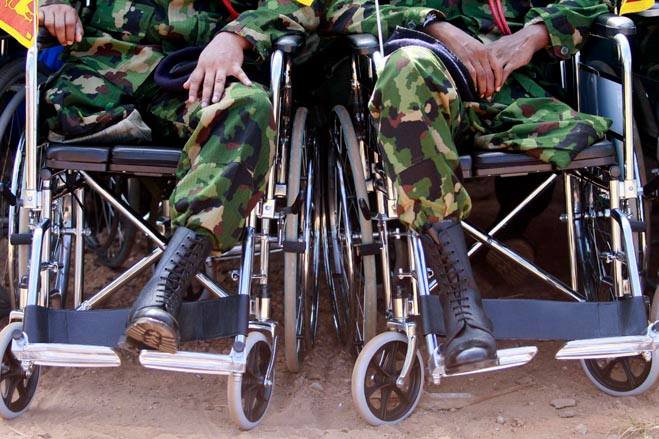 инвалиды воины