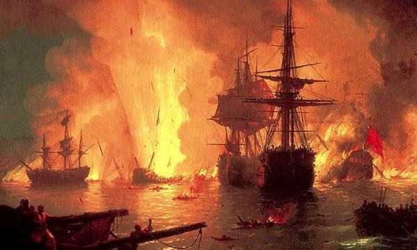 1714 г Гангутское морское сражение