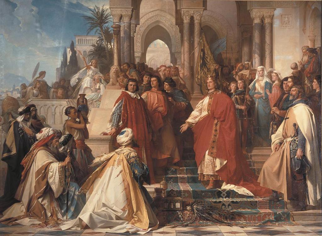 Фридрих II в Иерусалиме