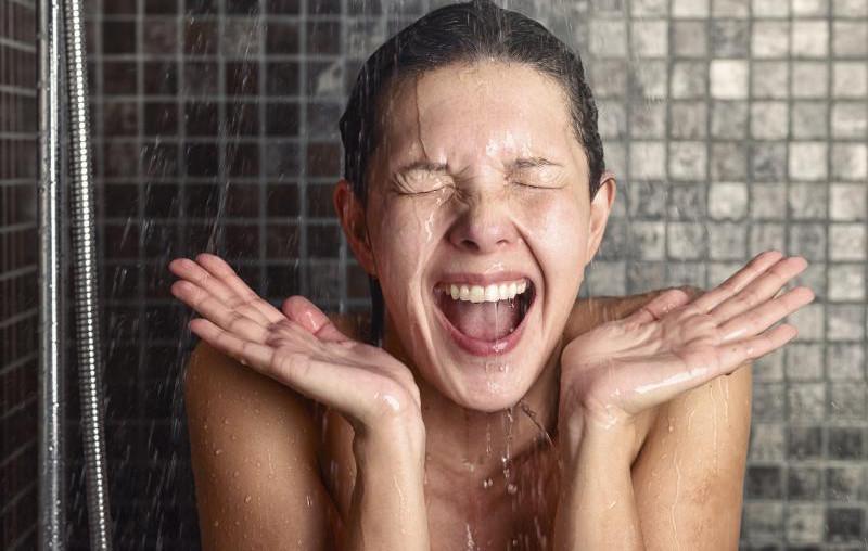 Холодный душ весьма полезен для здоровья