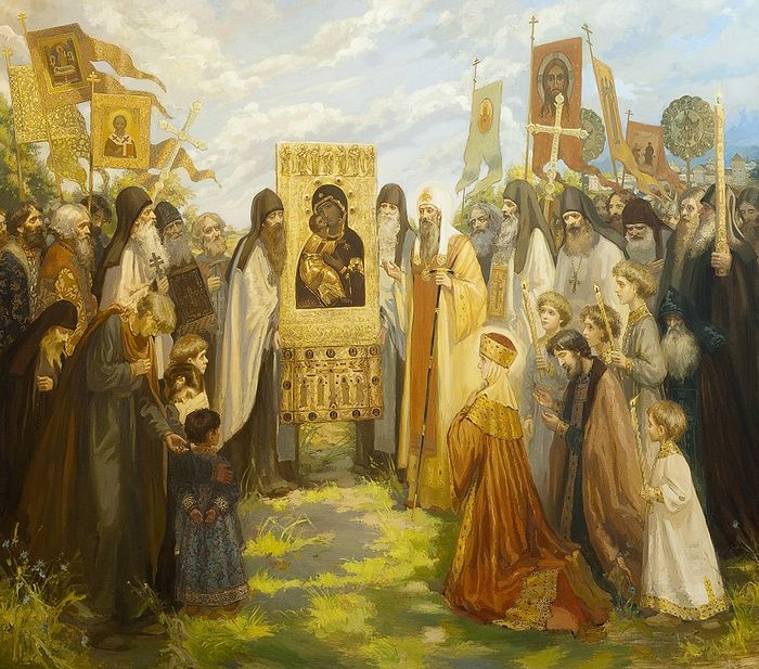 Возвращение митрополита Киприана в Москву