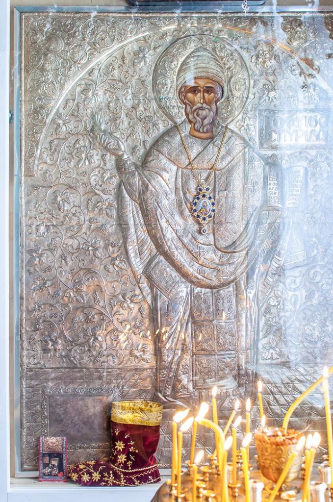 Храмовая икона св. Спиридона