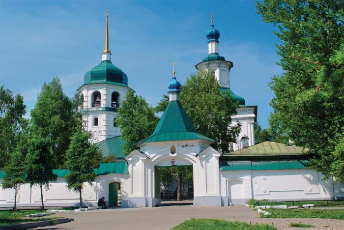Знаменский монастырь Иркутск фото