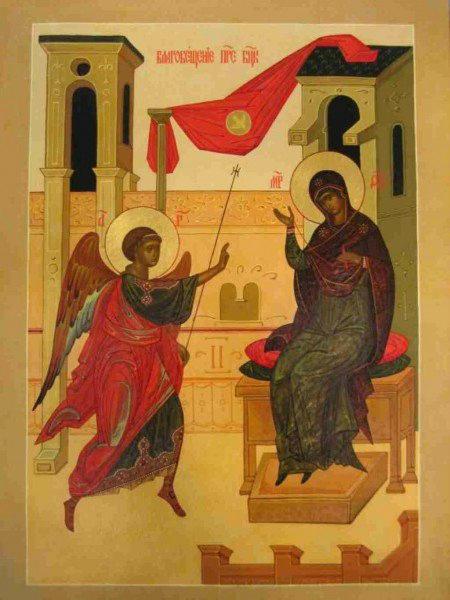История православного праздника Благовещение