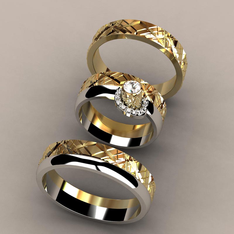 Сколько стоят обручальные кольца из золота