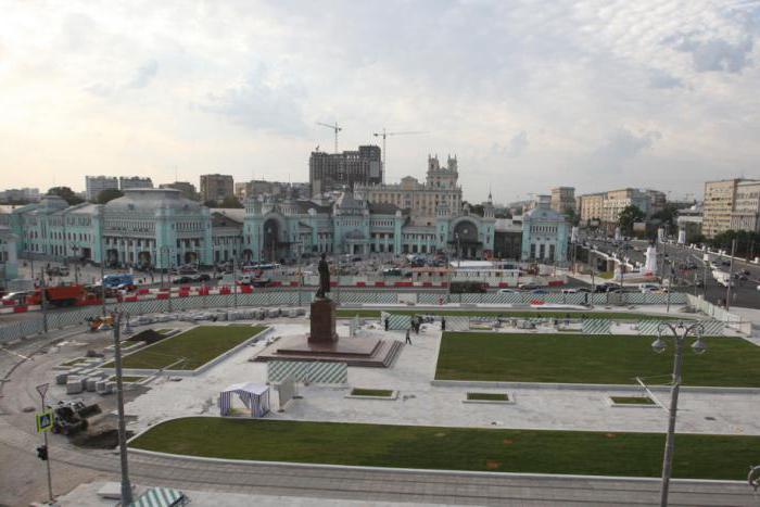 Площадь Белорусского вокзала: реконструкция