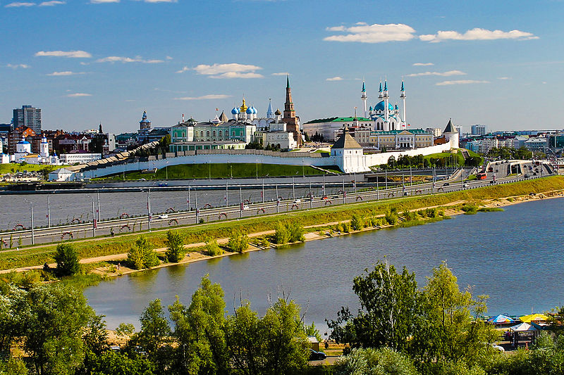 Окрестности Кремля Казани